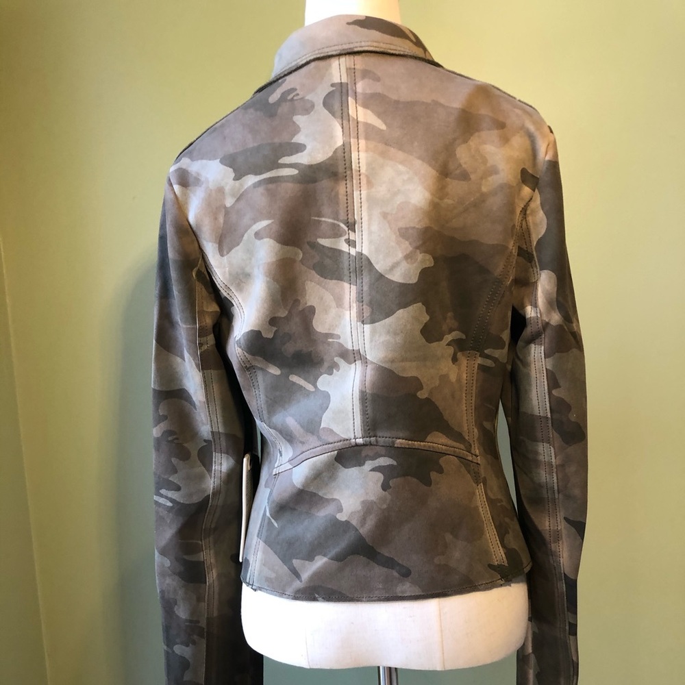 Anthropologie Marrakech Camo Sueded Moto Jacket - Picture 10 of 15